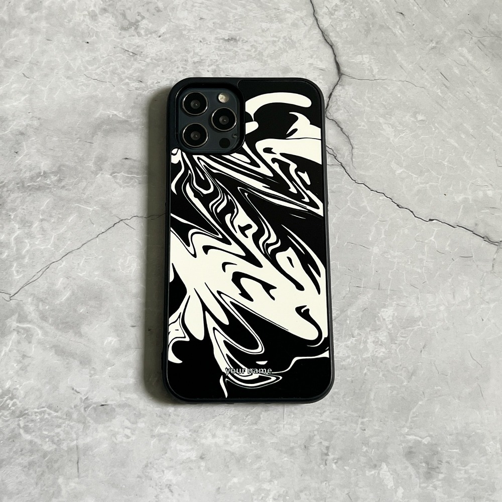 (TPU Case) Pattern Marbling 03