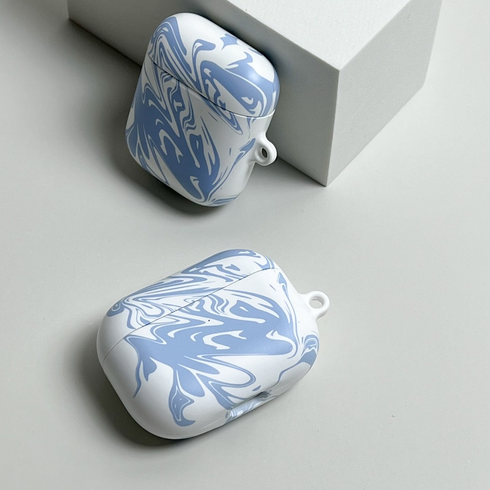 (Airpods Case) Pattern Marbling 04