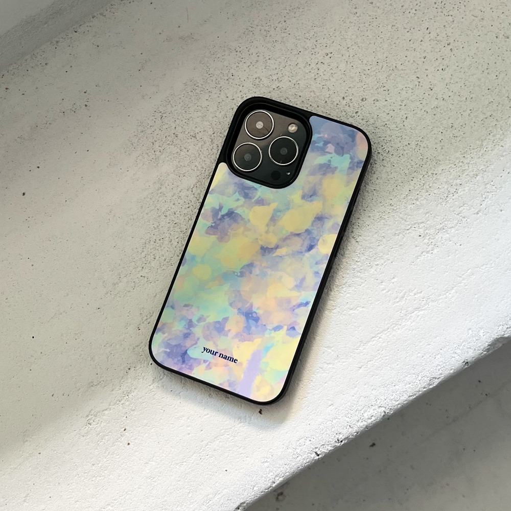 (TPU Case) Pattern Watercolor 09