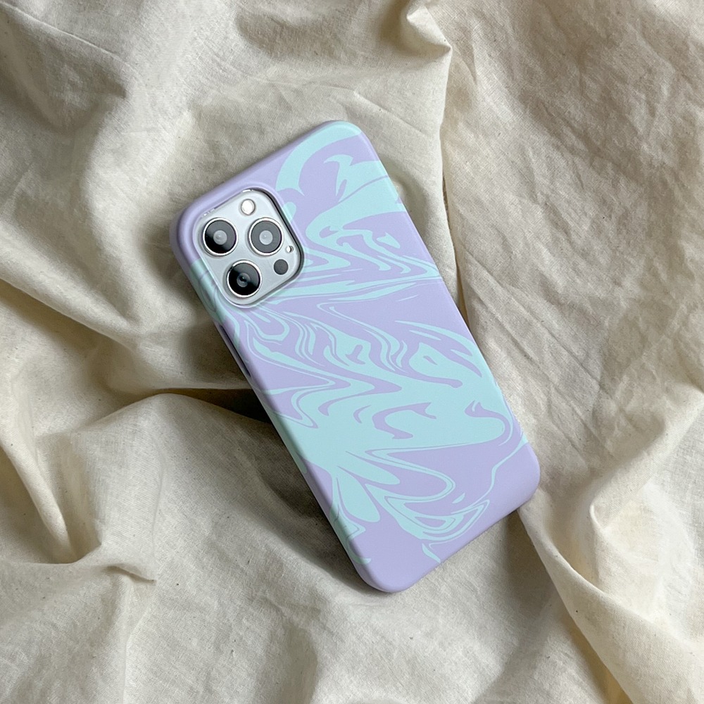 (Phone Case) Pattern Marbling 02