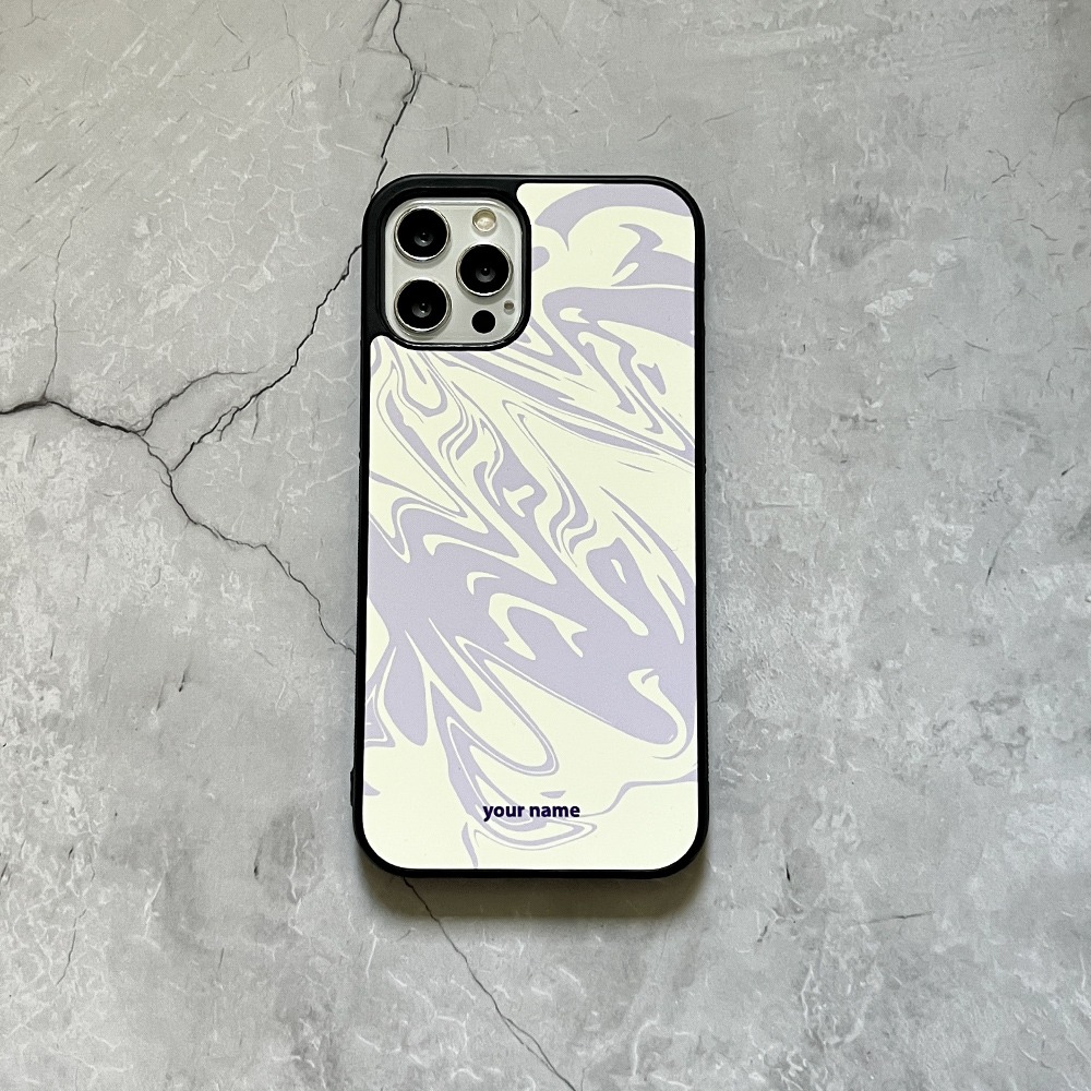 (TPU Case) Pattern Marbling 01