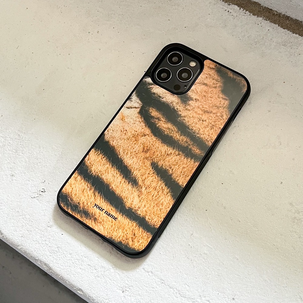 (TPU Case) Tiger Fur