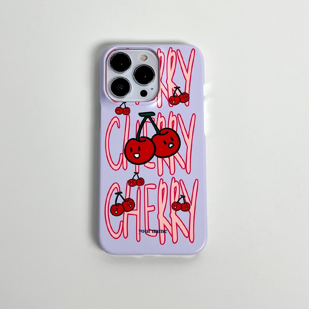 (Phone Case) Doodle Cherry