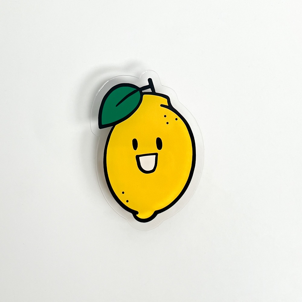 (Acrylic Tok) Doodle Lemon 두들 레몬 (아크릴 톡)