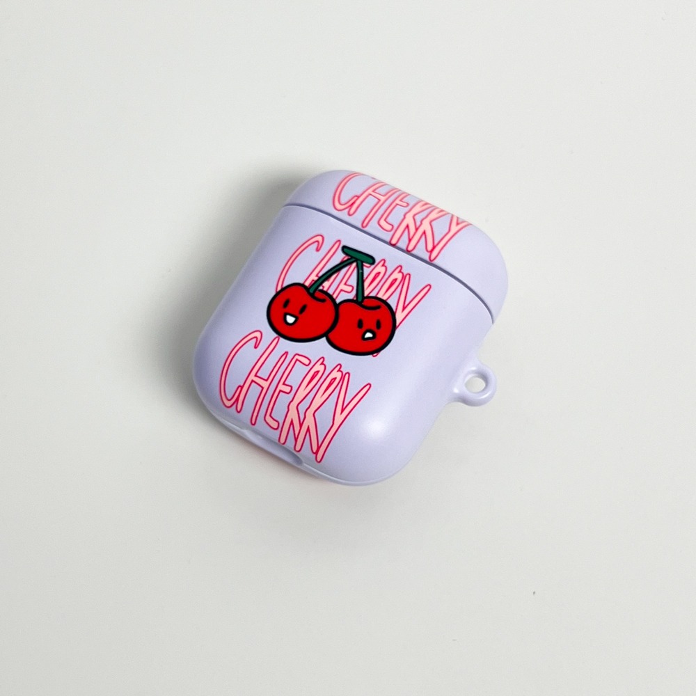 (Airpods Case) Doodle Cherry