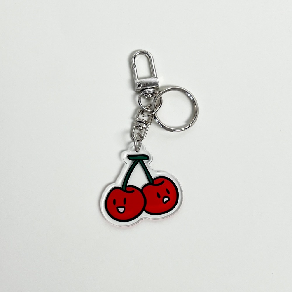 (Keyring) Doodle Cherry