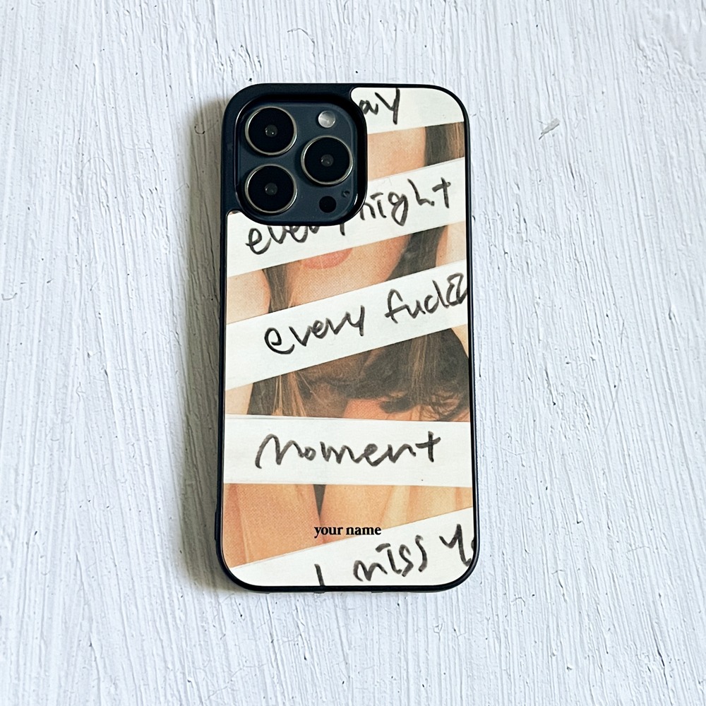 (TPU Case) Masking Tape Ivory