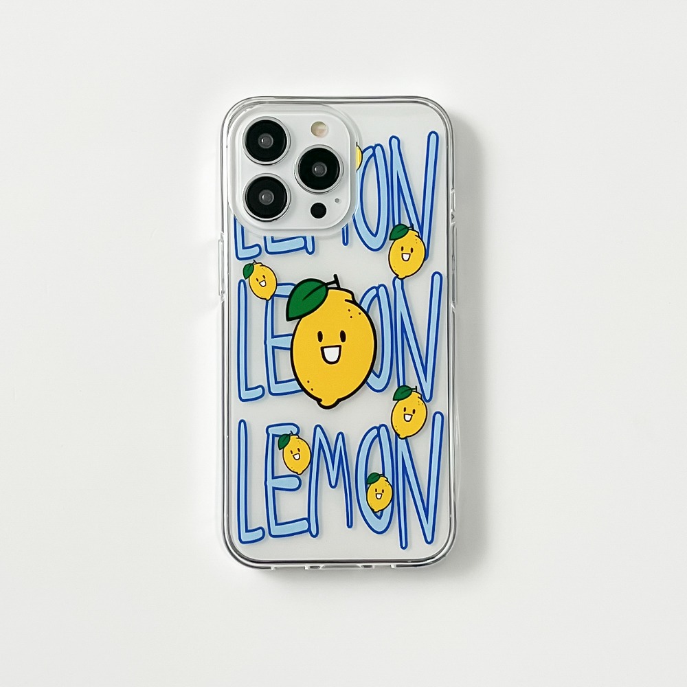 (Jelly Case) Doodle Lemon Jelly