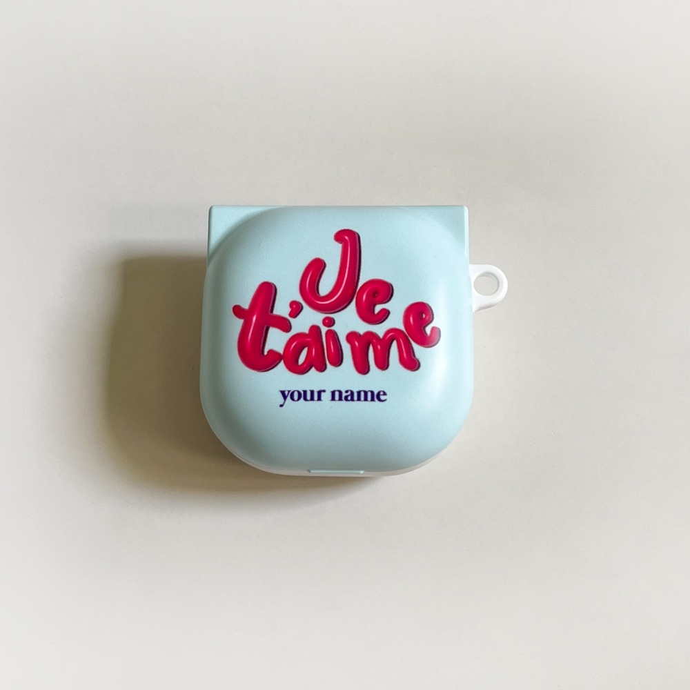 (Buds 2/Live/Pro Case) Je t&#039;aime Pink