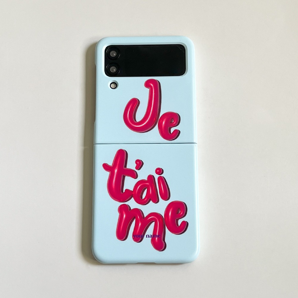 (Z Flip 3.4.5) Je t&#039;aime Pink