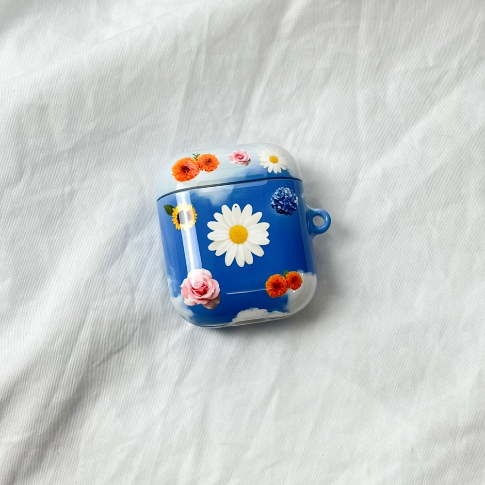 (Airpods Case) Sky Flower