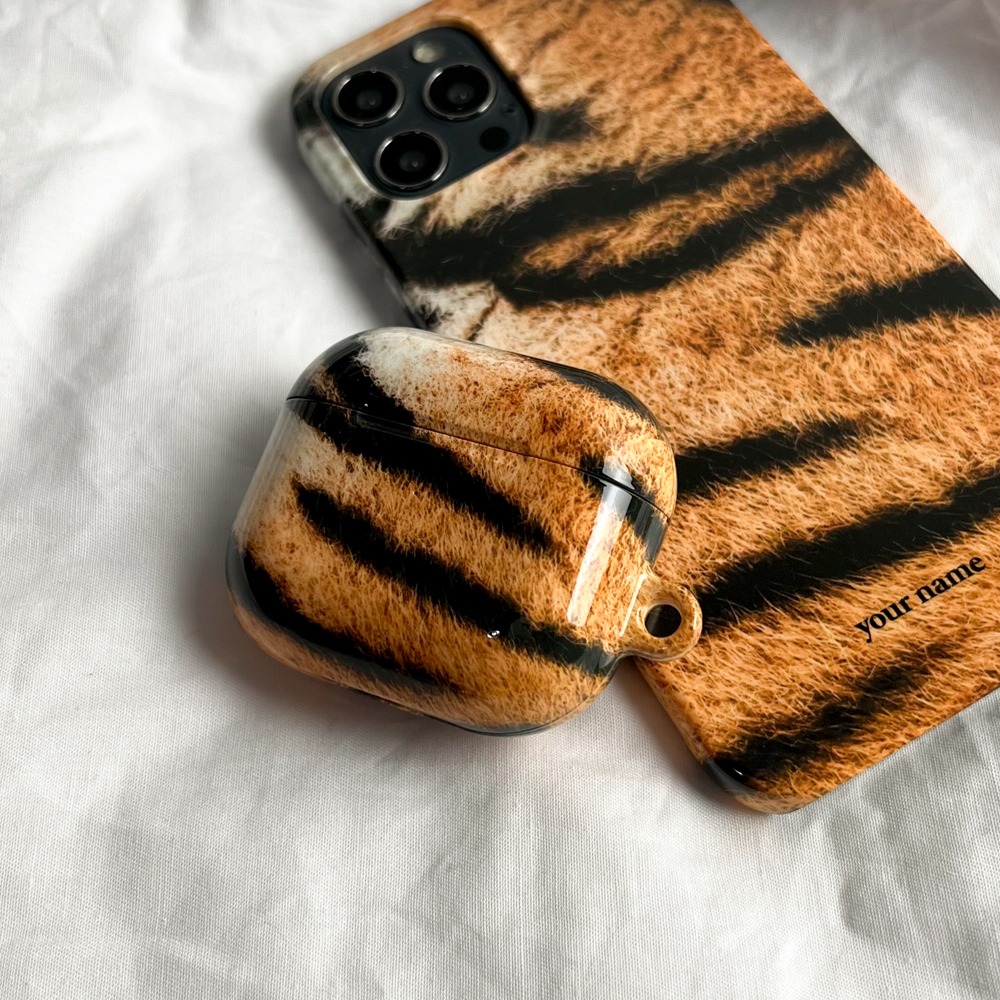 (Airpods Case) Tiger Fur