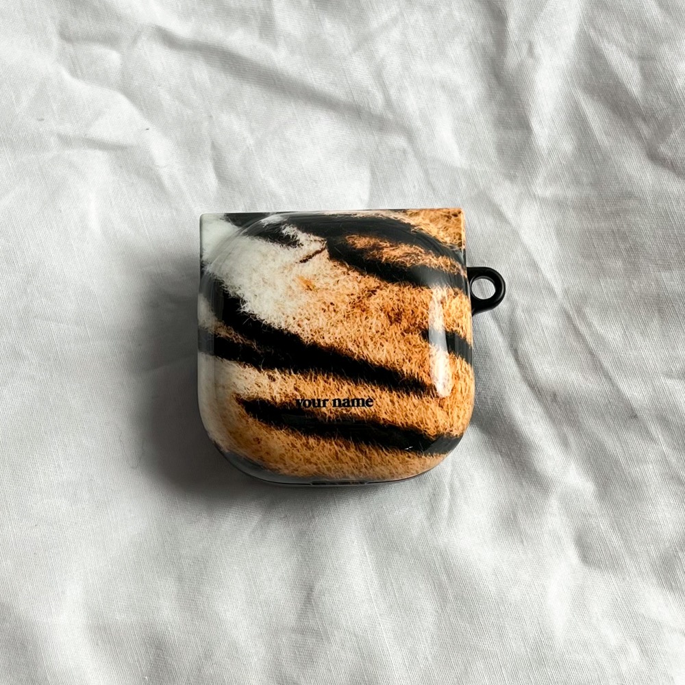 (Buds 2/Live/Pro Case) Tiger Fur