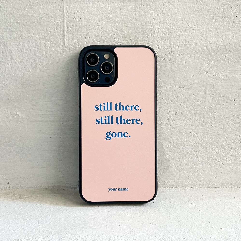 (TPU Case) Simply Text L/Pink