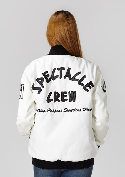 SPECTACLE CREW 야구점퍼