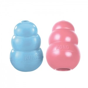 KONG PUPPY 콩 퍼피 콩장난감 미니,소,중,대 (스카이, 핑크)