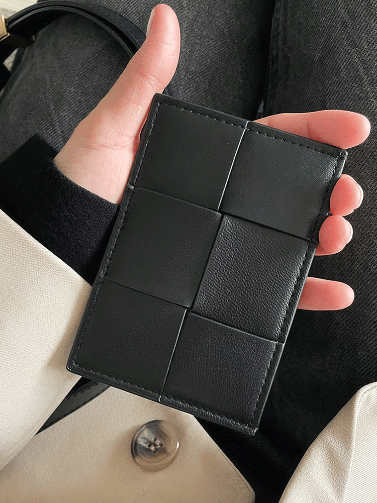 [leather] 카세트 카드 지갑 (5col)