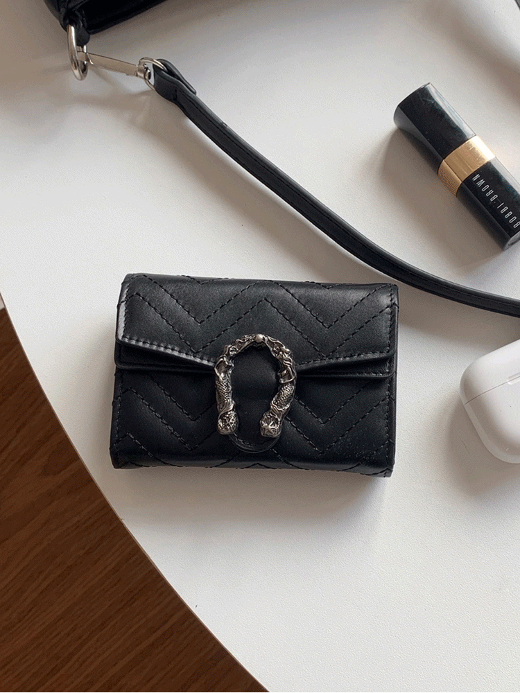[leather] 디오니 레더 카드 지갑