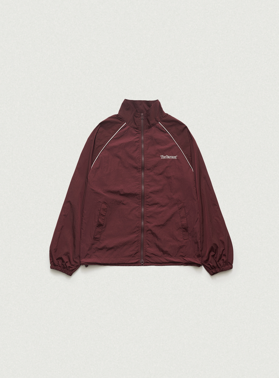 Cloudy Wind Set-Up Jacket - Burgundy
