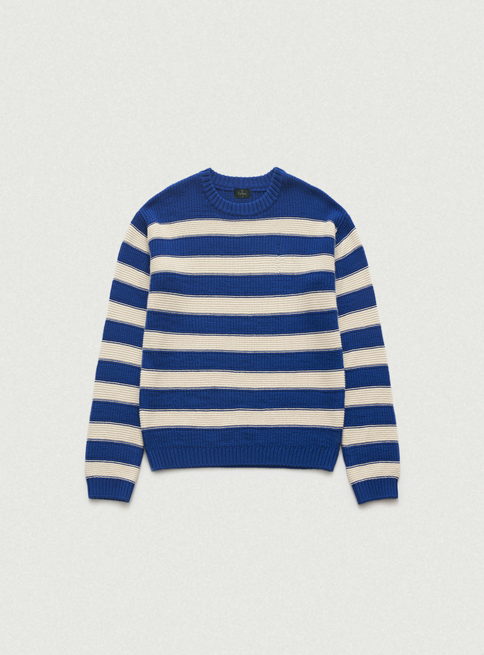 Oversized Colette Stripe Knit - Blue