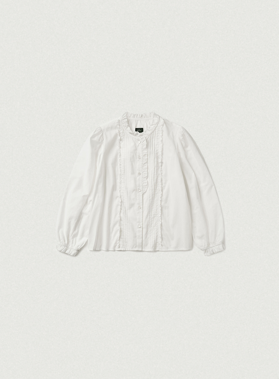 Miel Layered Frill Blouse - Ivory