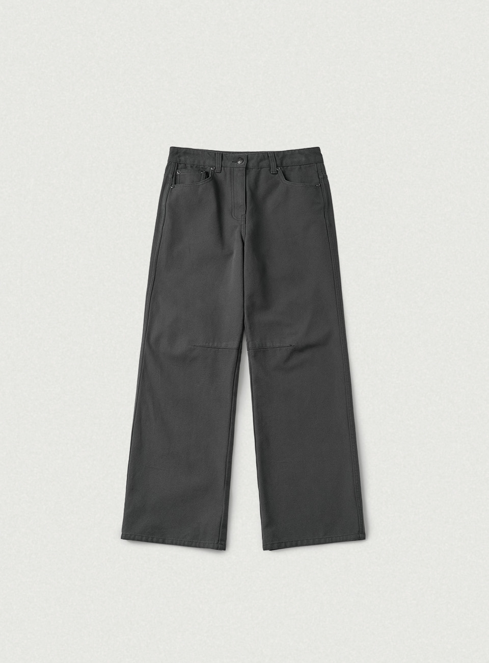 Dyne Washed Denim Pants - Charcoal