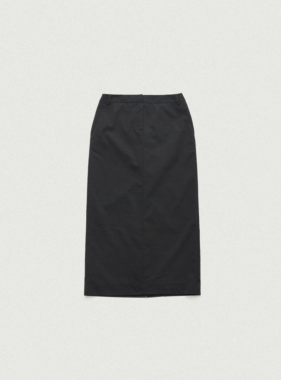Mould Low Rise Maxi Skirt - Charcoal