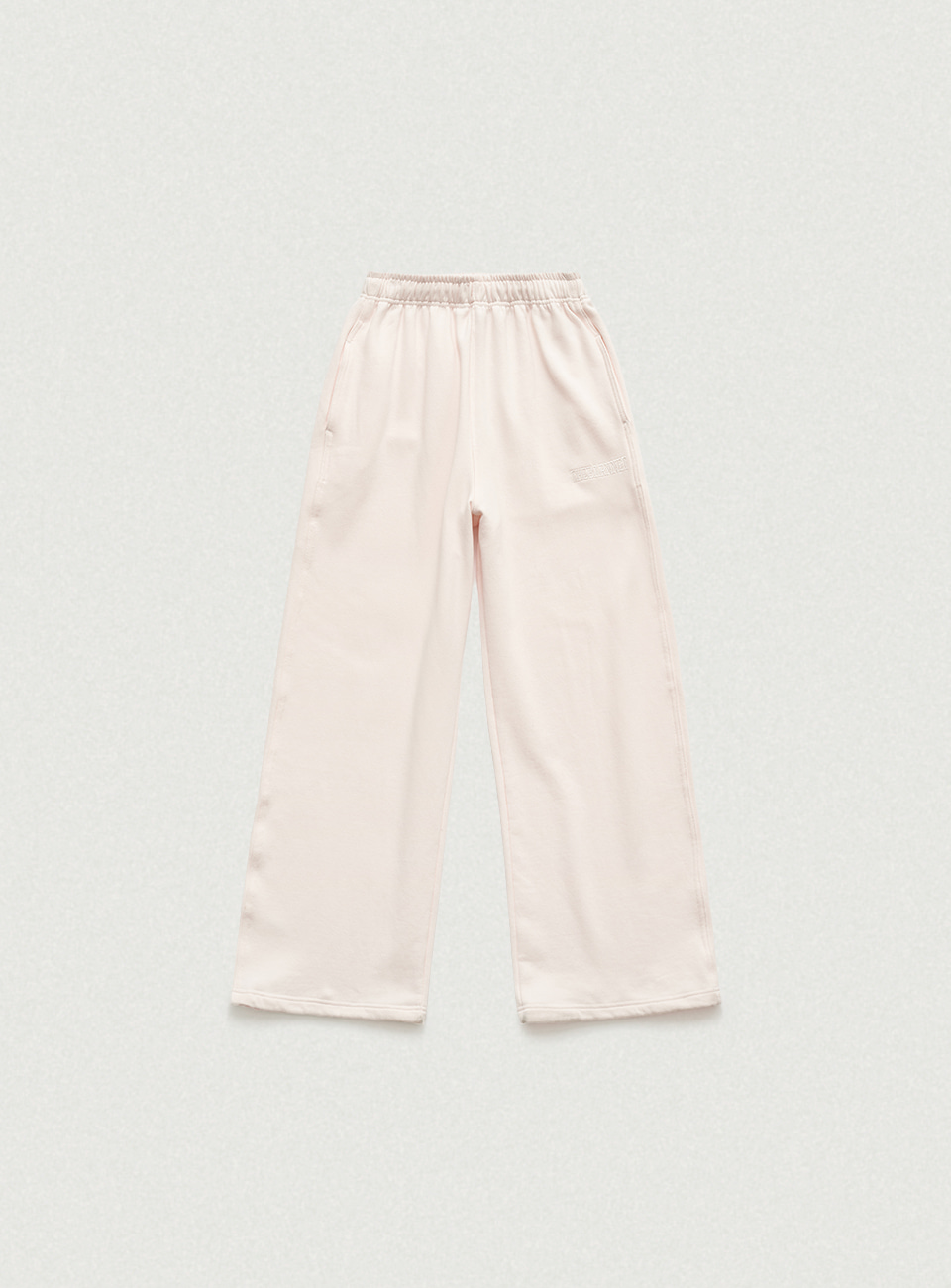 Campie Sweat Drawstring Jogger Pants - Light Pink
