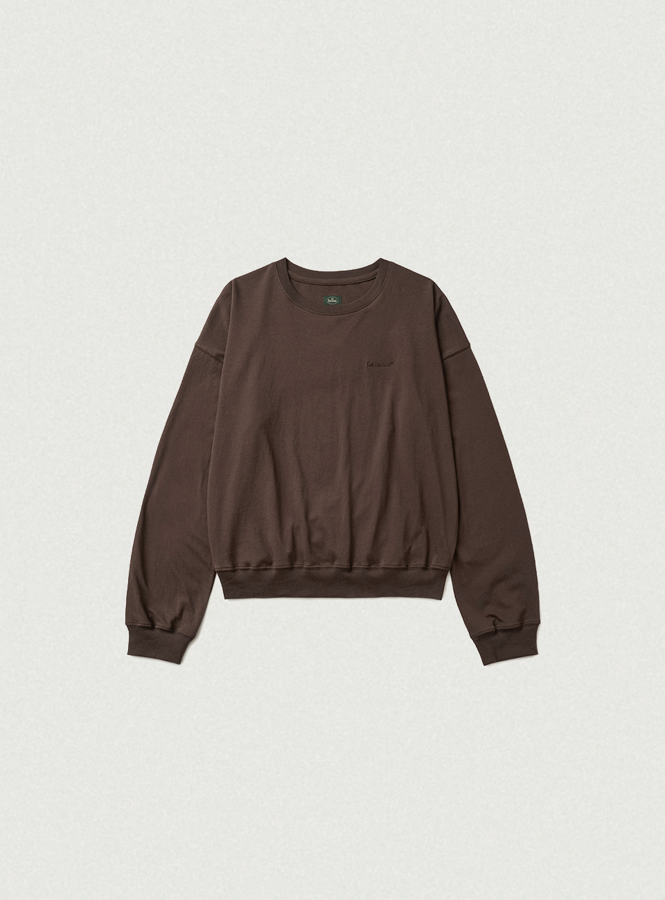 Pure Soft Sweat Tee - Brown