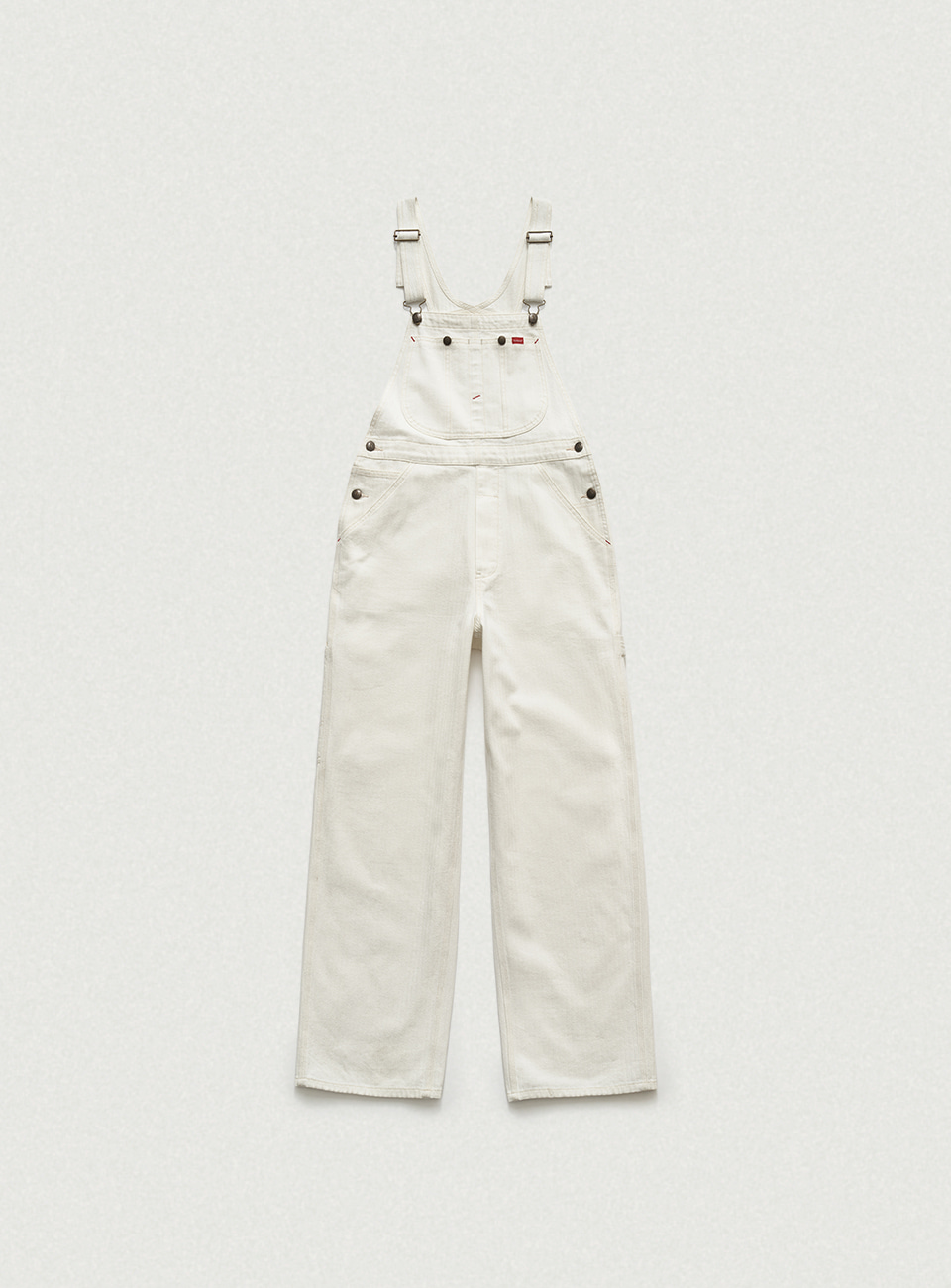 Oasis Herringbone Denim Overall