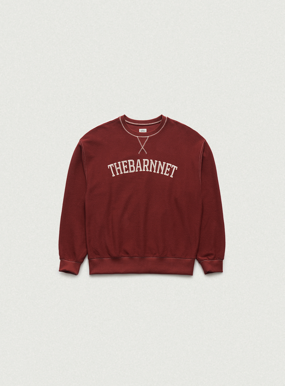 Natural Logo Sweat Shirt - Red