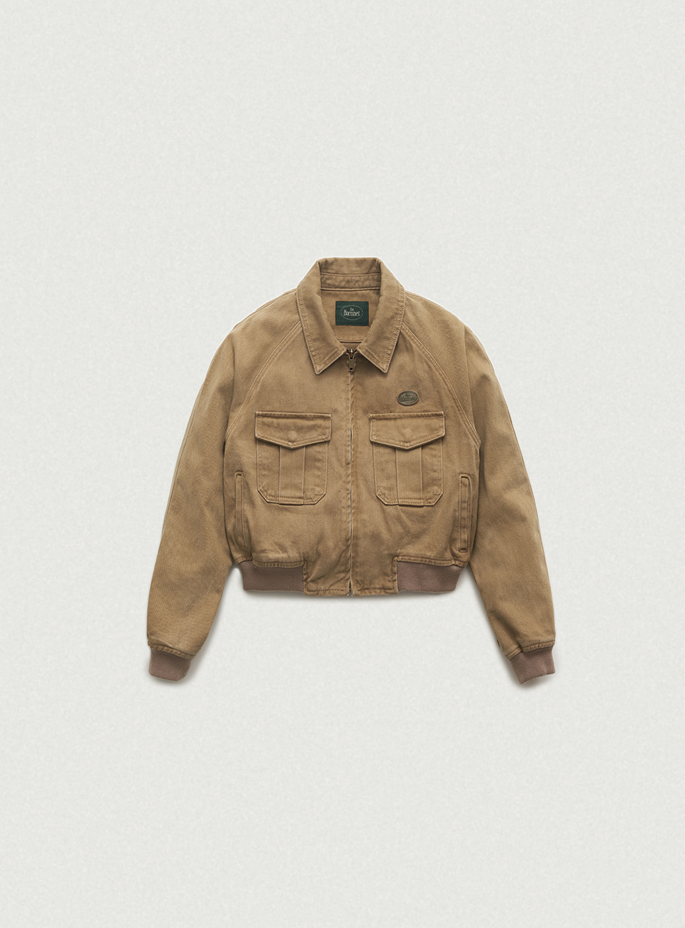 Tessie Cotton Blouson - Camel