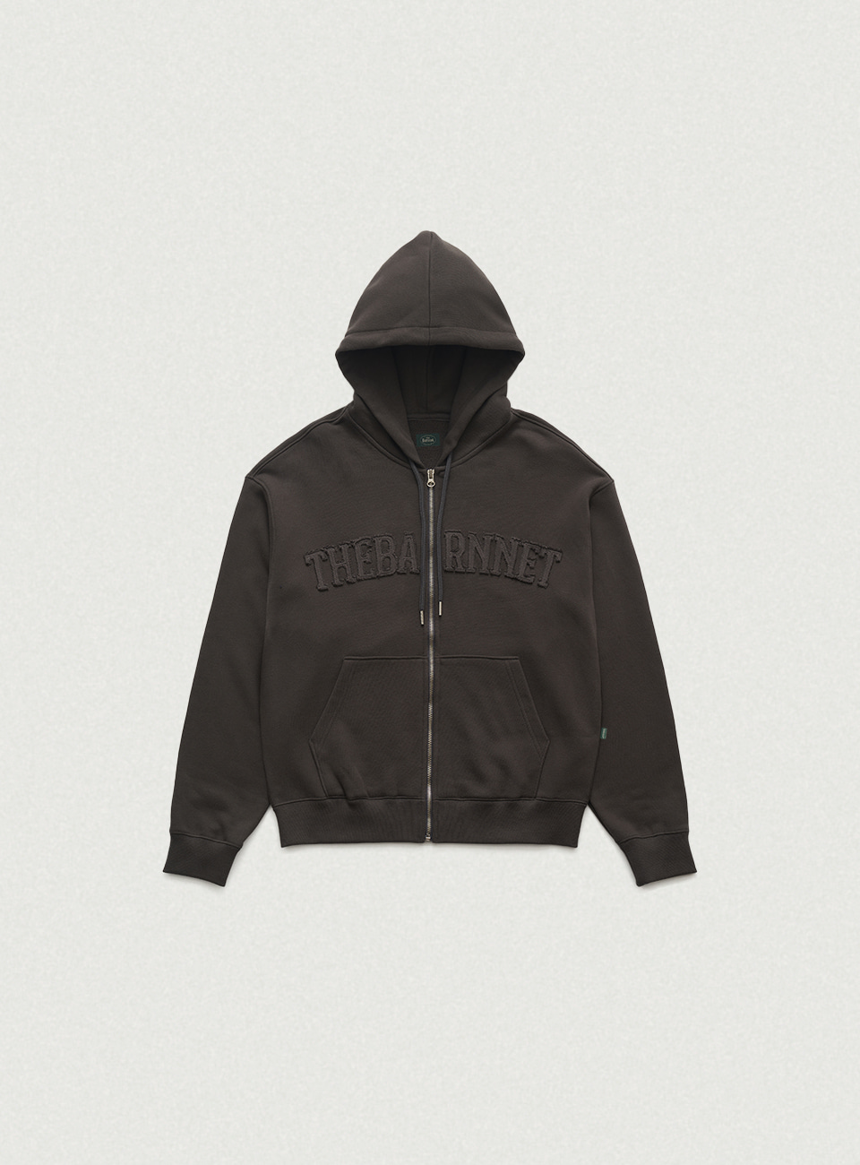 Forde Sweat Zip-Up Hoodie Jacket - Charcoal