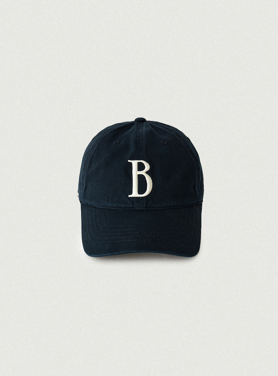 B Logo Ball Cap - Navy