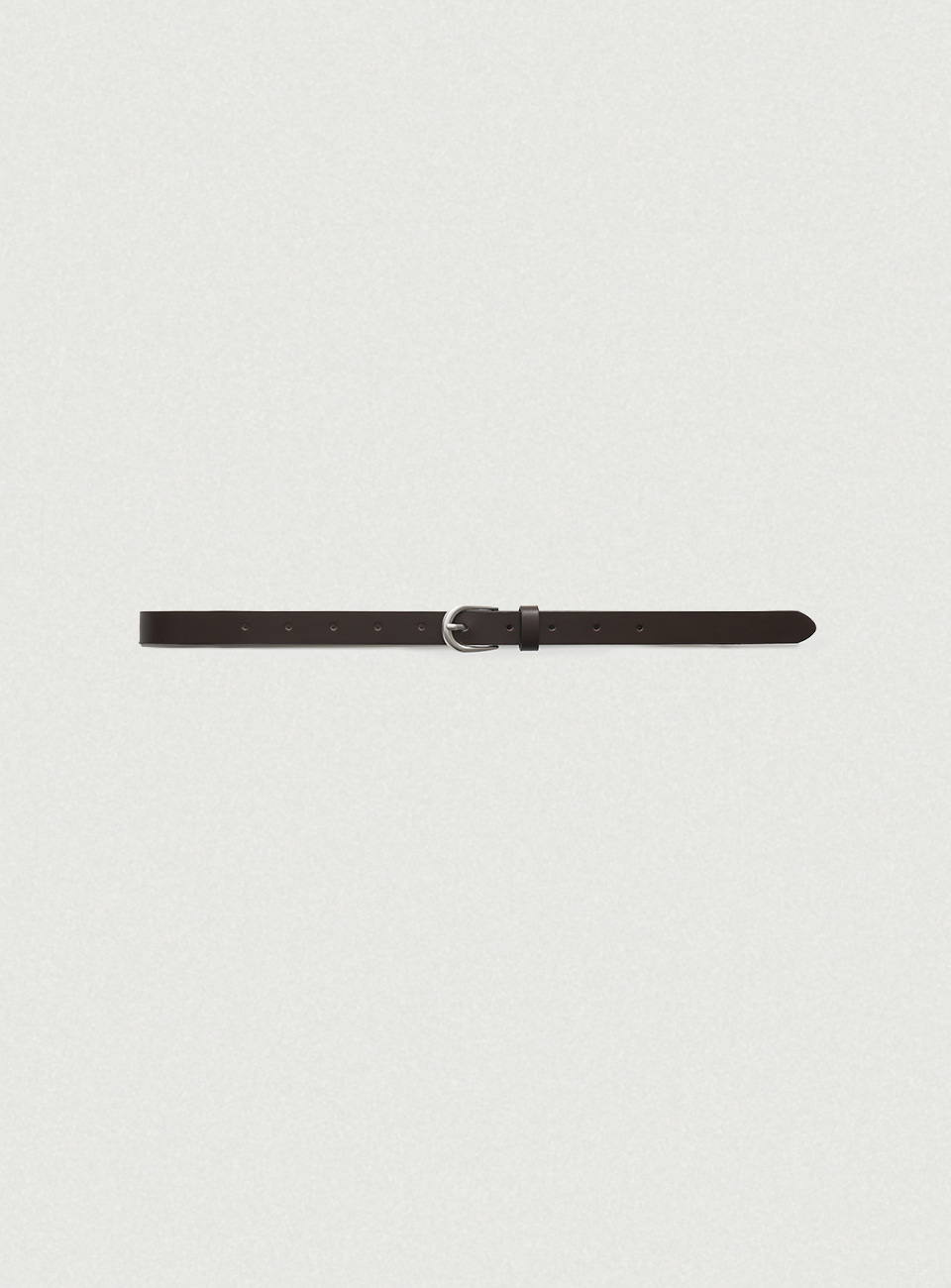 Essential Cowhide Leather Belt - Brown