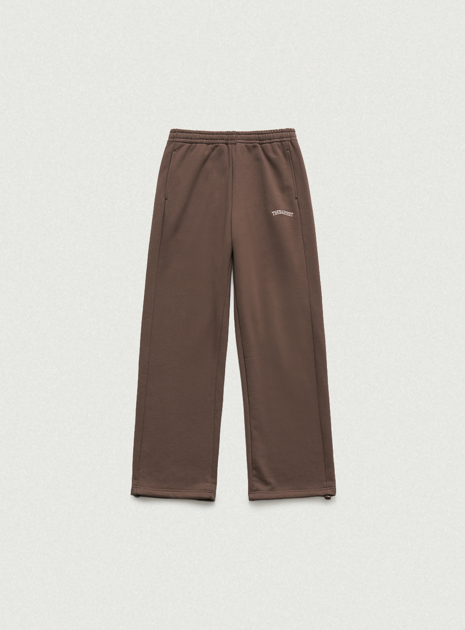 Sofie Sweat Drawstring Pants - Brown
