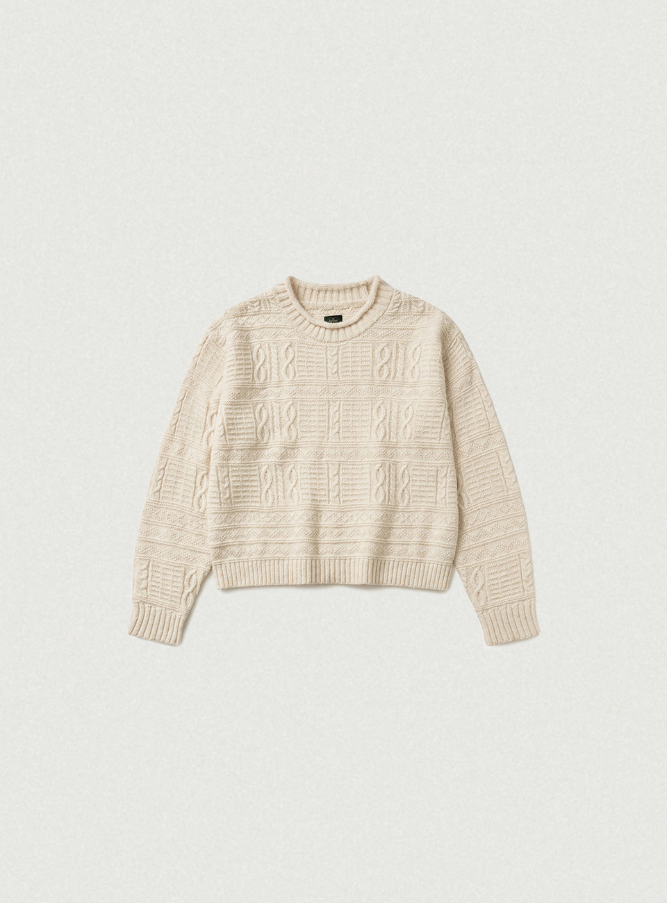 Carrel Vintage Cable Knit - Ivory