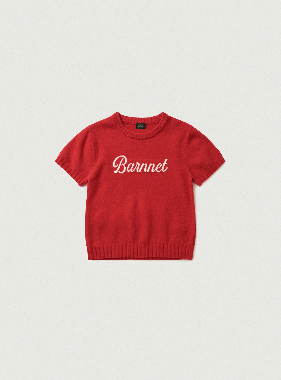 Barnnet Logo Cashmere Knit - Red