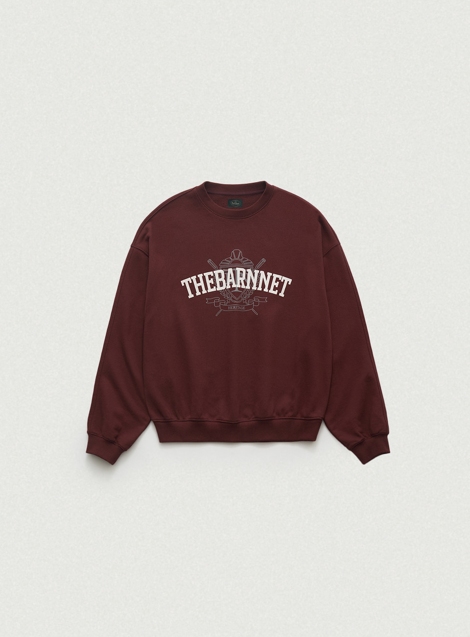 Somber Logo Sweat Shirt - Burgundy