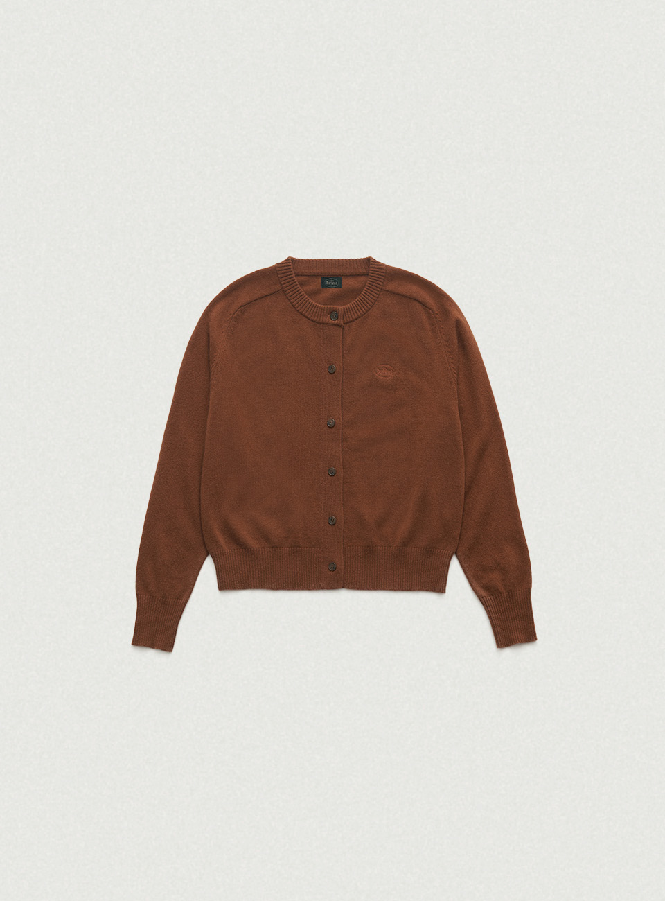 Penny Cash Knit Cardigan - Brown