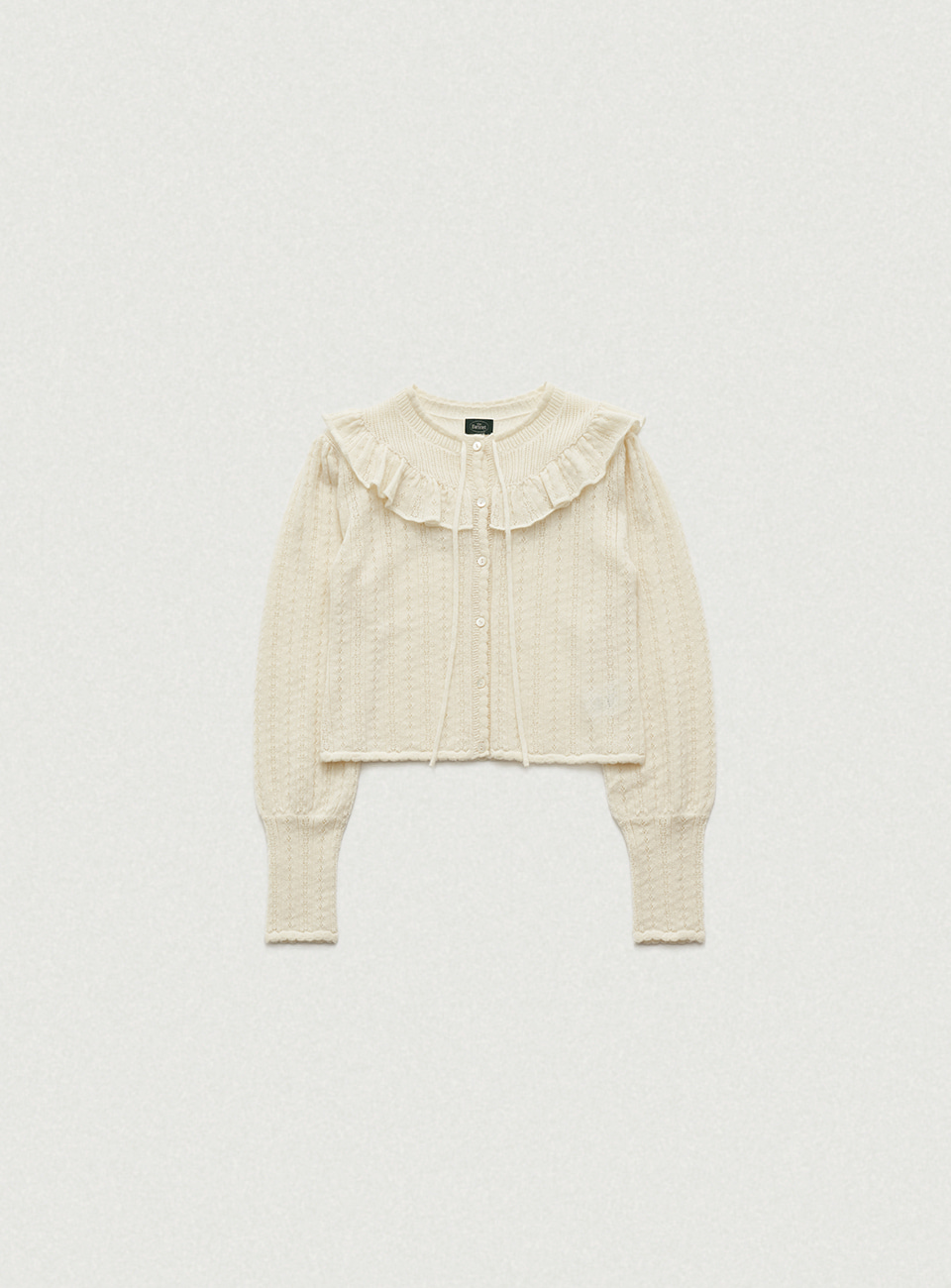 Finni Pointelle Knit Cardigan