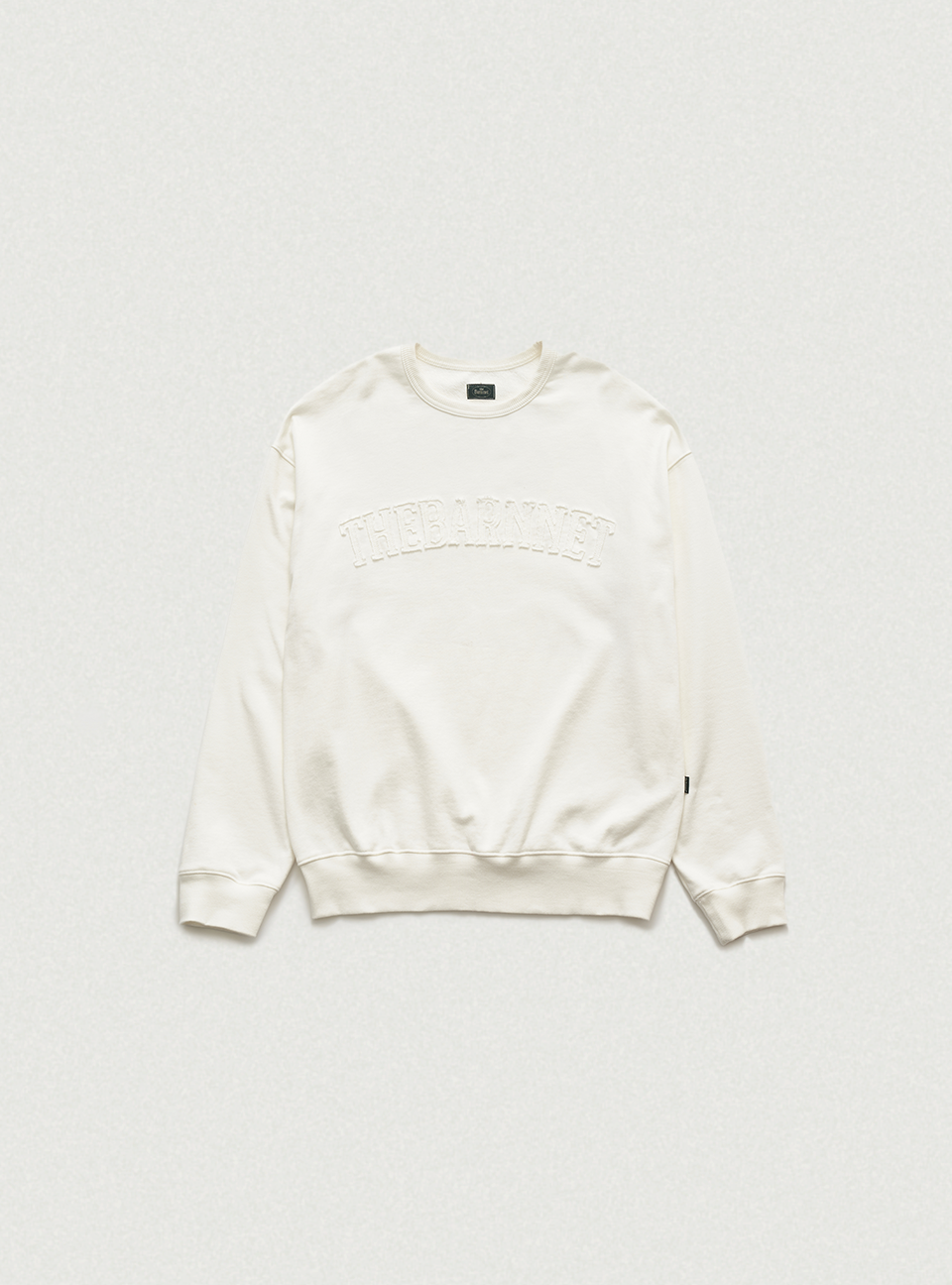 Oversized Crest Logo Sweat Shirt