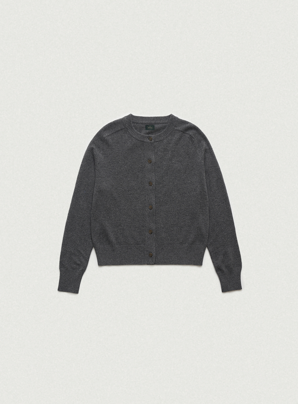 Penny Cash Knit Cardigan - Charcoal