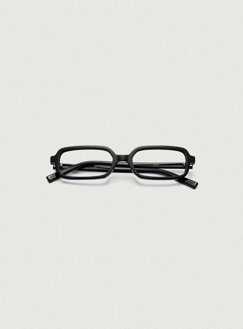 Brontë Square Glasses - Black