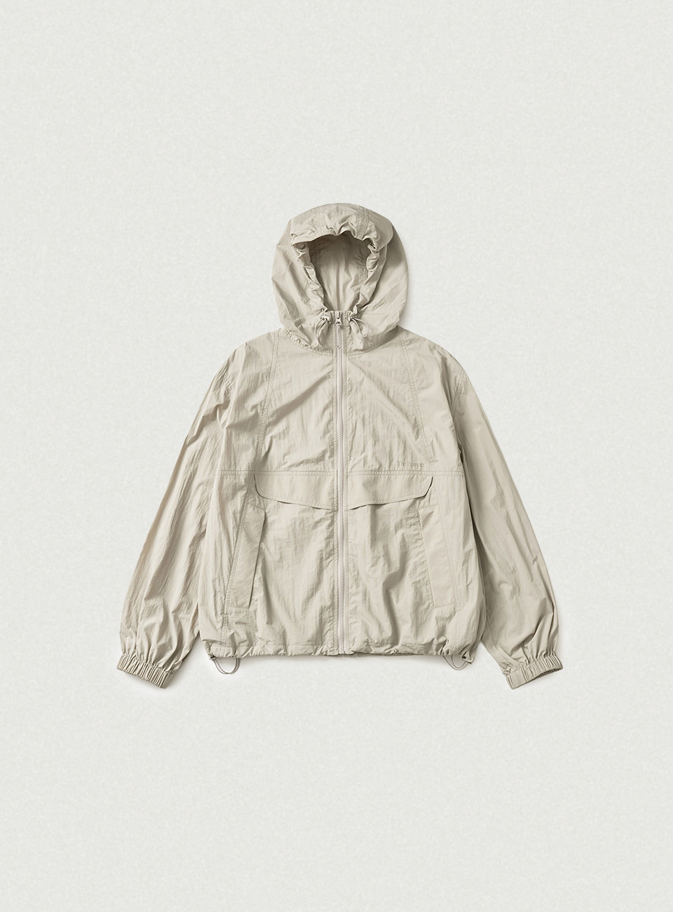 Briar Wind Hooded Jacket - Light Beige