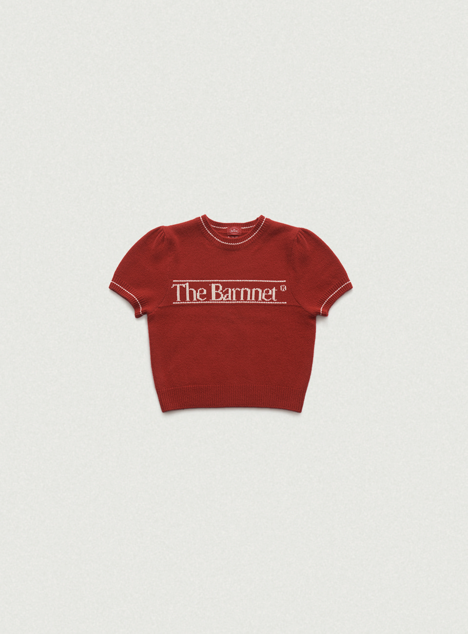 Bera Logo Knit Top - Red