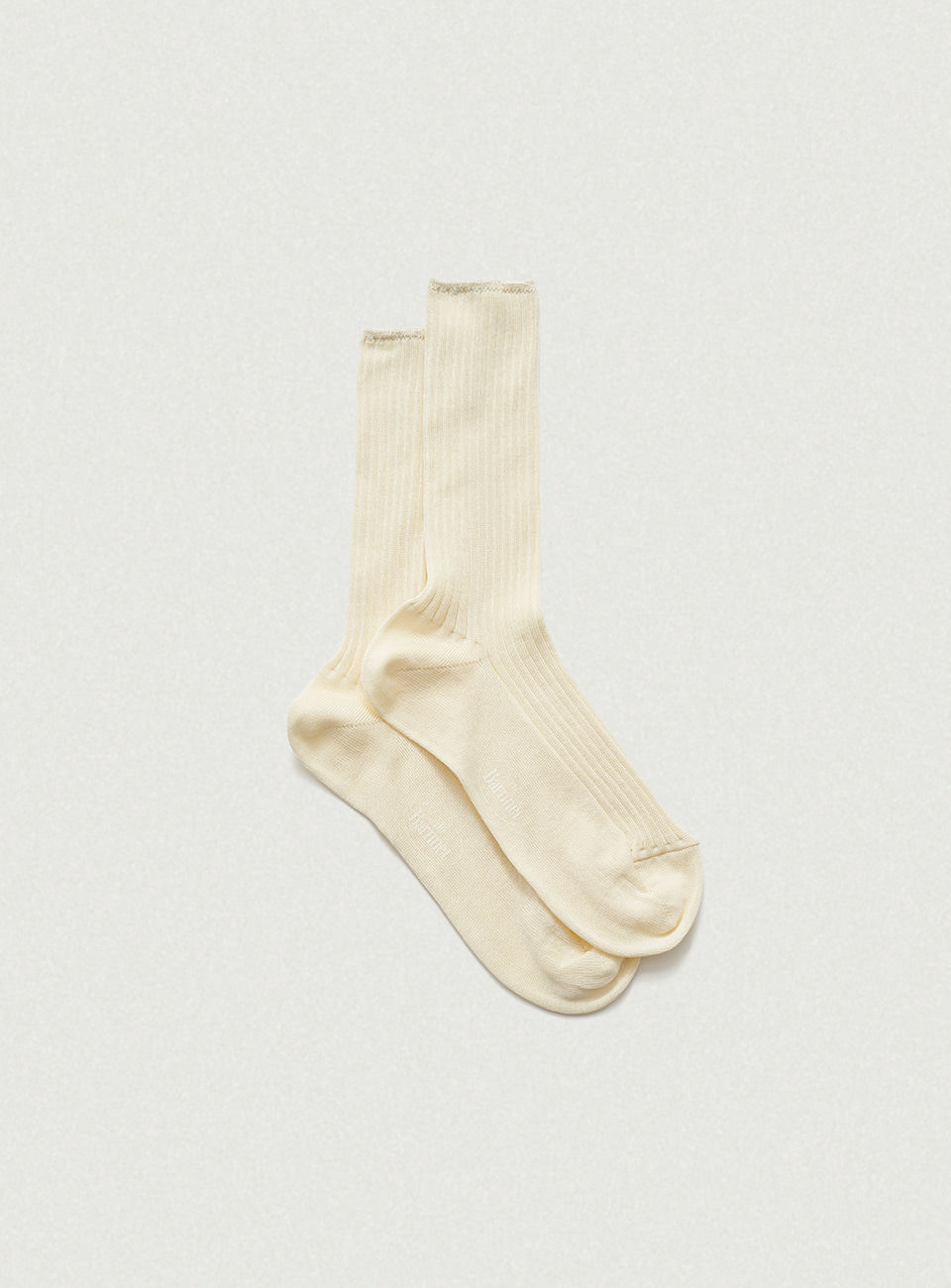 Silket Ribbed Knit Socks