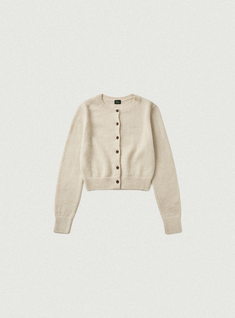 Jane Alpaca-Blend Cardigan - Oatmeal