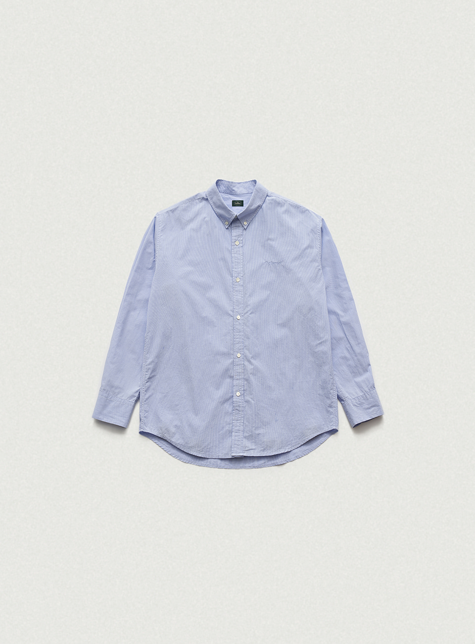 Men’s Blue Serré Striped Shirt