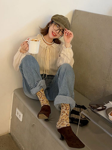 jane Light denim(안감기모)